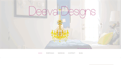 Desktop Screenshot of deevadesigns.com